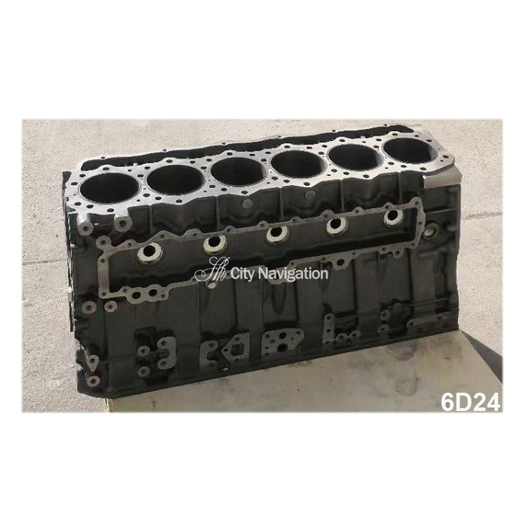 6D22 Diesel Engine for Mitsubishi Original Diesel 6D24 Cylinder Block Cylinder Head