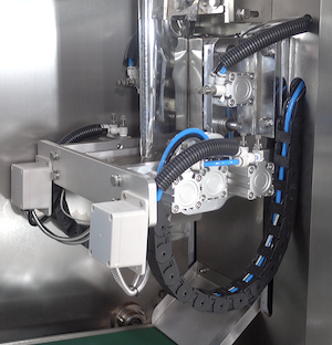 Feed bag packing machine OEM Model 40 1 for Hanging ear Feed inner and outer bag