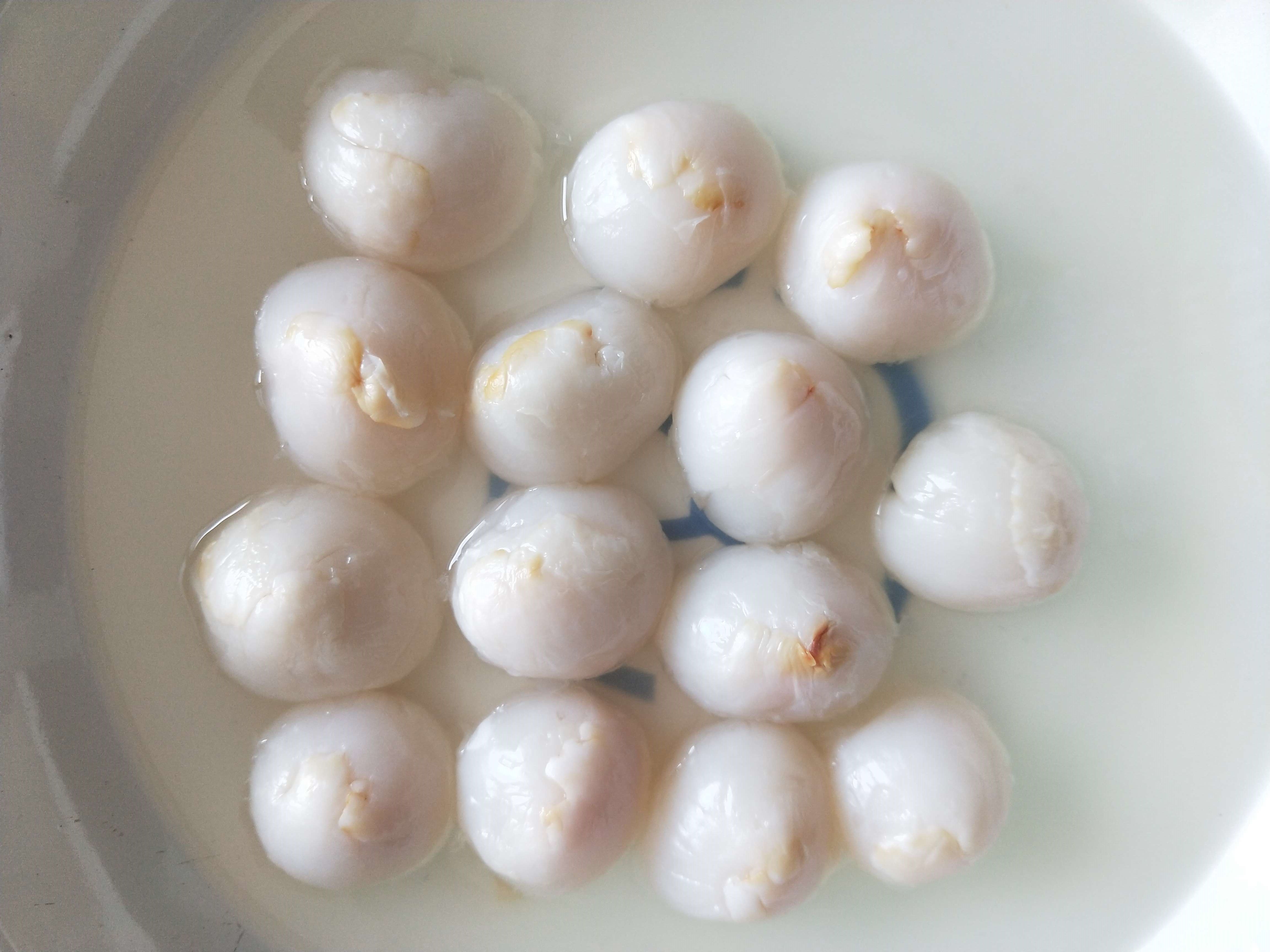 China Origin Canned Lychee Nuts , Canned Lychee In Syrup 80% Max Moisture
