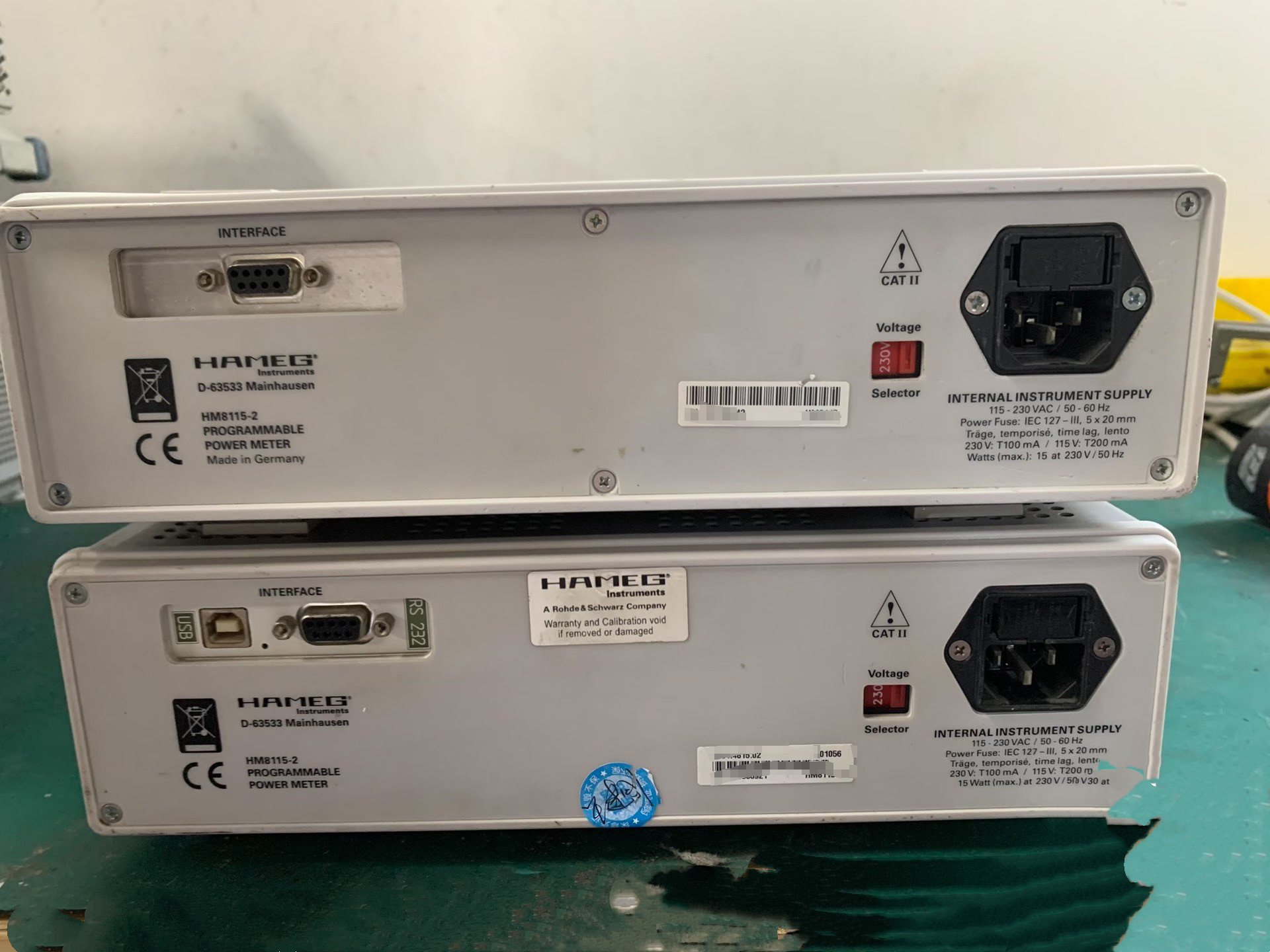 HAMEG(Rohde & Schwarz) HM8115-2 Power Meter Wide Measurement Range 1 MW…8 KW