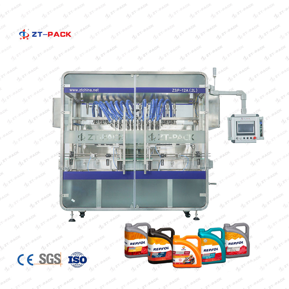 Automatic Linear Induction Sealing Machine for Lubricant Oil Filling Capping