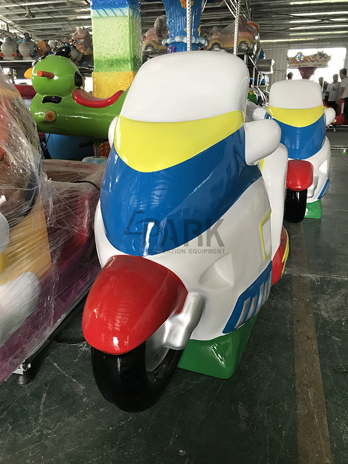 Safety Fiberglass Kids Electric Bumper Cars For Shopping Mall