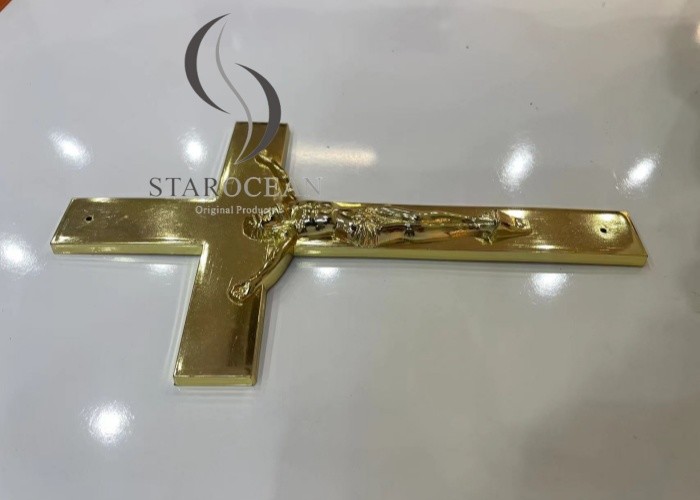 Modern Design Plastic Funeral Cross 19.5*11cm Compact Children'S Coffin PJ-02S