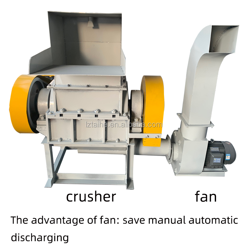 PP PE PET PVC ABS Wasted Nylon Grinder Plastic Crusher Machine with 2500kg/h Capacity