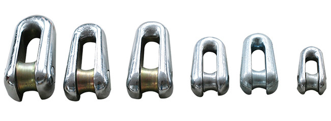 Powerline Tools SLU-5 Rated Load 50kN Galvanized Steel Connectors