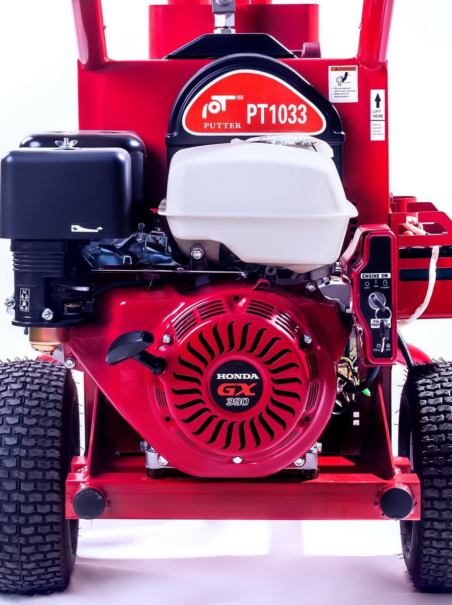 Heavy Duty Hydraulic Driven Piston Pump Sprayer For White Cement