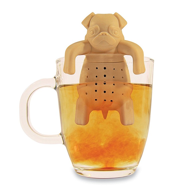 Unique silicone rose tea infuser personalized soft food grade silicone tea container mini silicone tea infuser