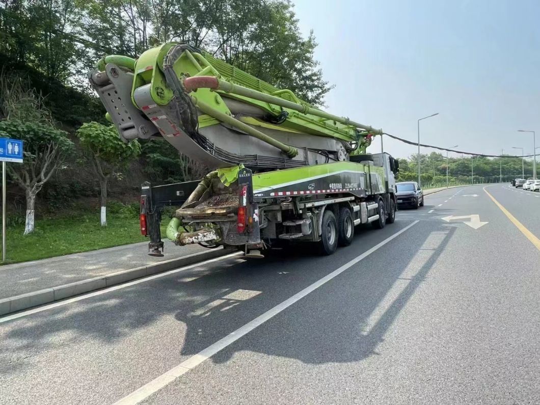 Concrete-Machinery Mercedes Chassis of Zoomlion 56-Meter Concrete Pump Truck in 2019