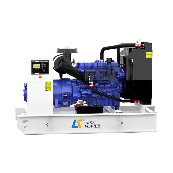 Open Type 160 KW Diesel Generator , 200 KVA Industrial Generator Super Silent