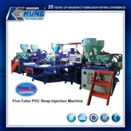 380V PVC Strap Shoe Making Machines Plastic Injection Moulding