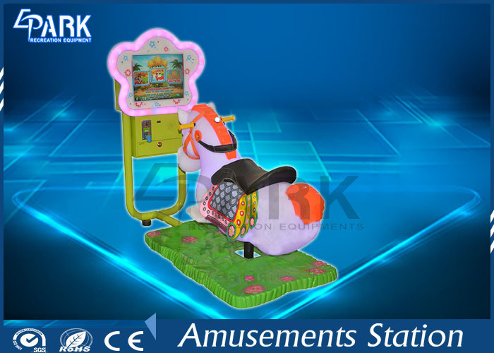 Cute Kiddy Ride Machine Electric Motor Merry Go Round Horse Carousel