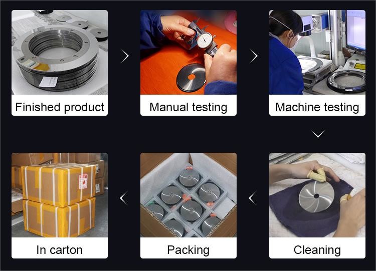 Manufacturing Of Food Pneumatic Slitting Circular Knife Material Heat Treatment