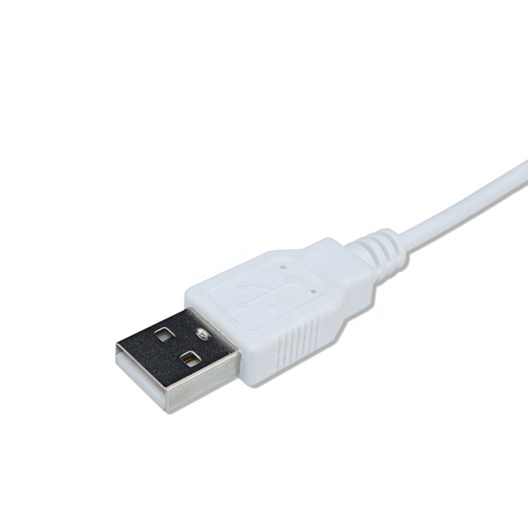 White Black 90 Degree Angle 5.5x2.1mm 5.5x2.5mm 1.35x3.5mm USB to DC Power Cable