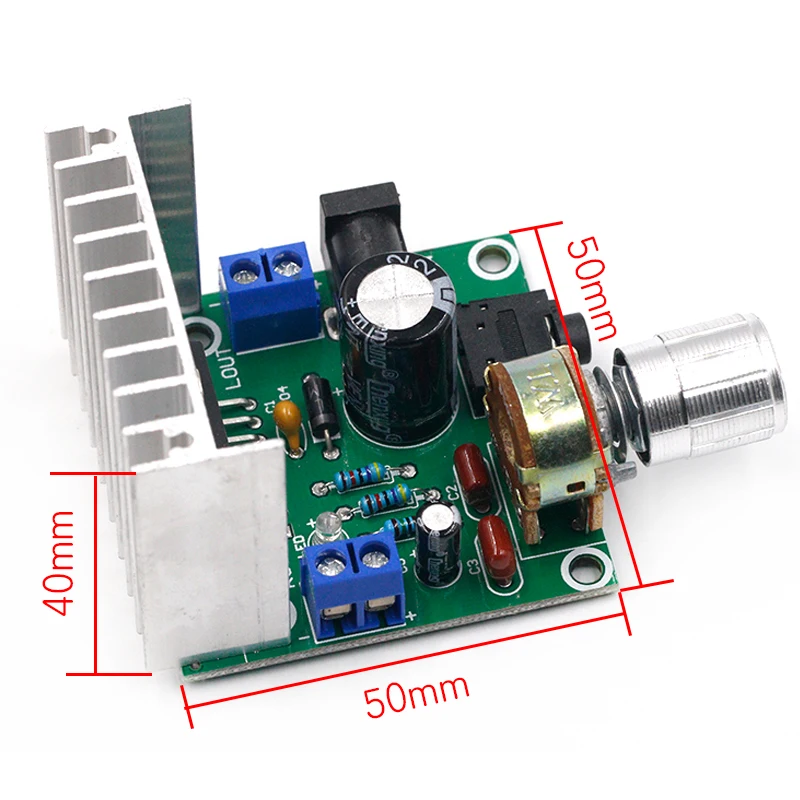 15W 15W Digital Amplifier Module Dual-Channel Parts for DIY Kit Audio Amplifier Board