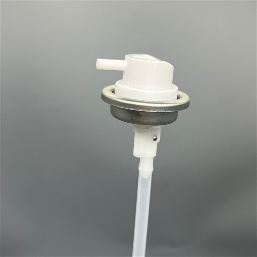 Compact 360-Degree Dispensing Valve for DIY Enthusiasts with User-Friendly Features