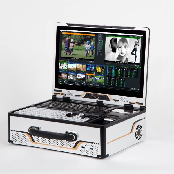  12 Channel Built-in Switcher M100 All-in-one Machine for Live Streaming Video Editing Manufactures