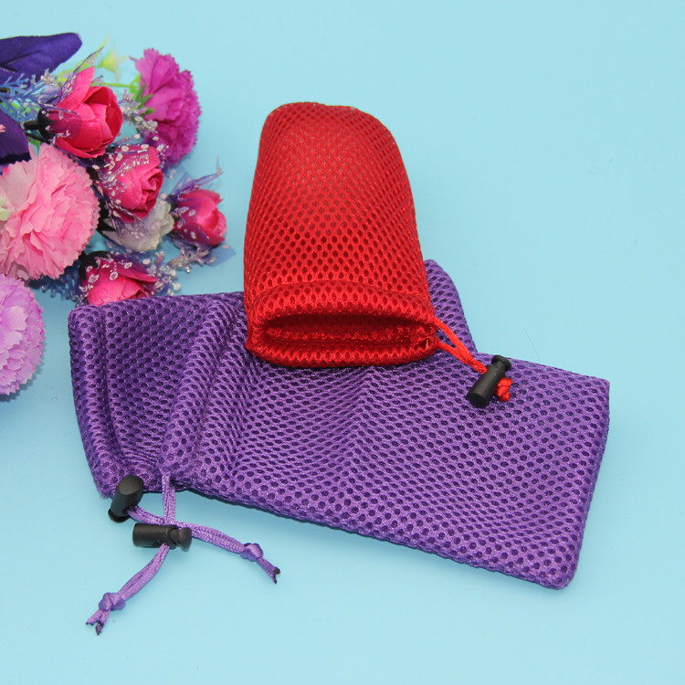 Drawstring Mesh Soft 10x15cm Mesh Laundry Bag