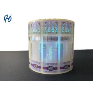 High Security Custom Tax Stamps With Adhesive And Holographic Features