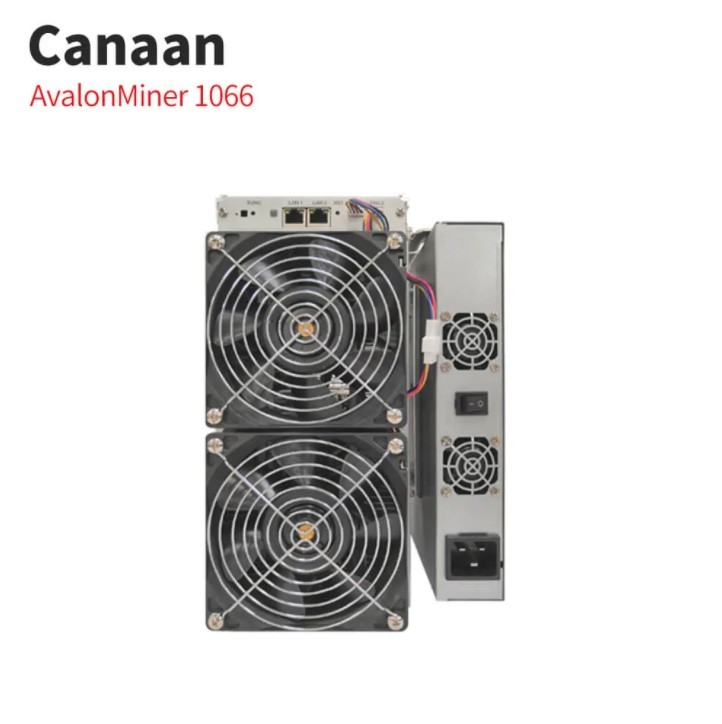Bitcoin 50th/S Asic Miner Machine 3250W Canaan Avalon A1066 50t