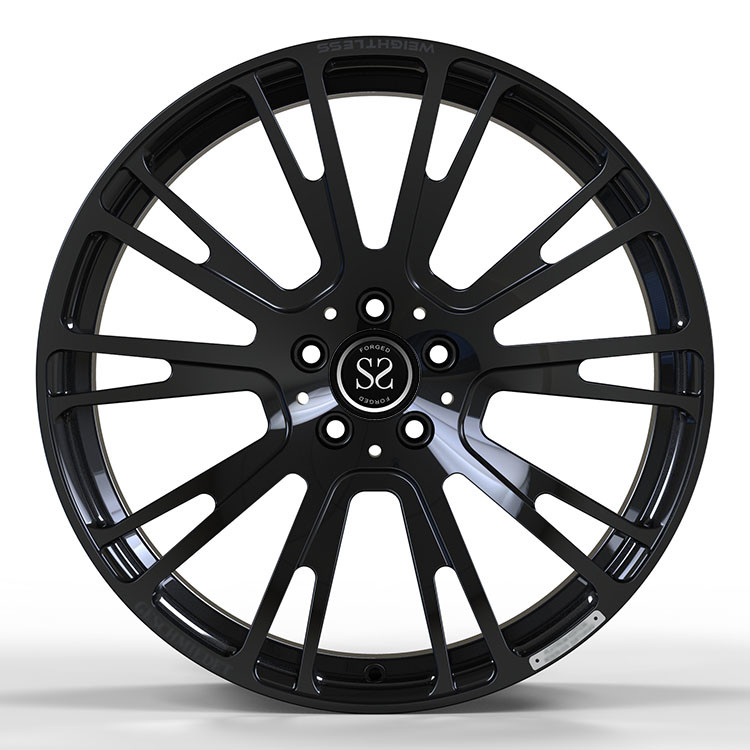 Black Painting Machined Forged Rims For BMW 428 435i / Silver 18" Inch