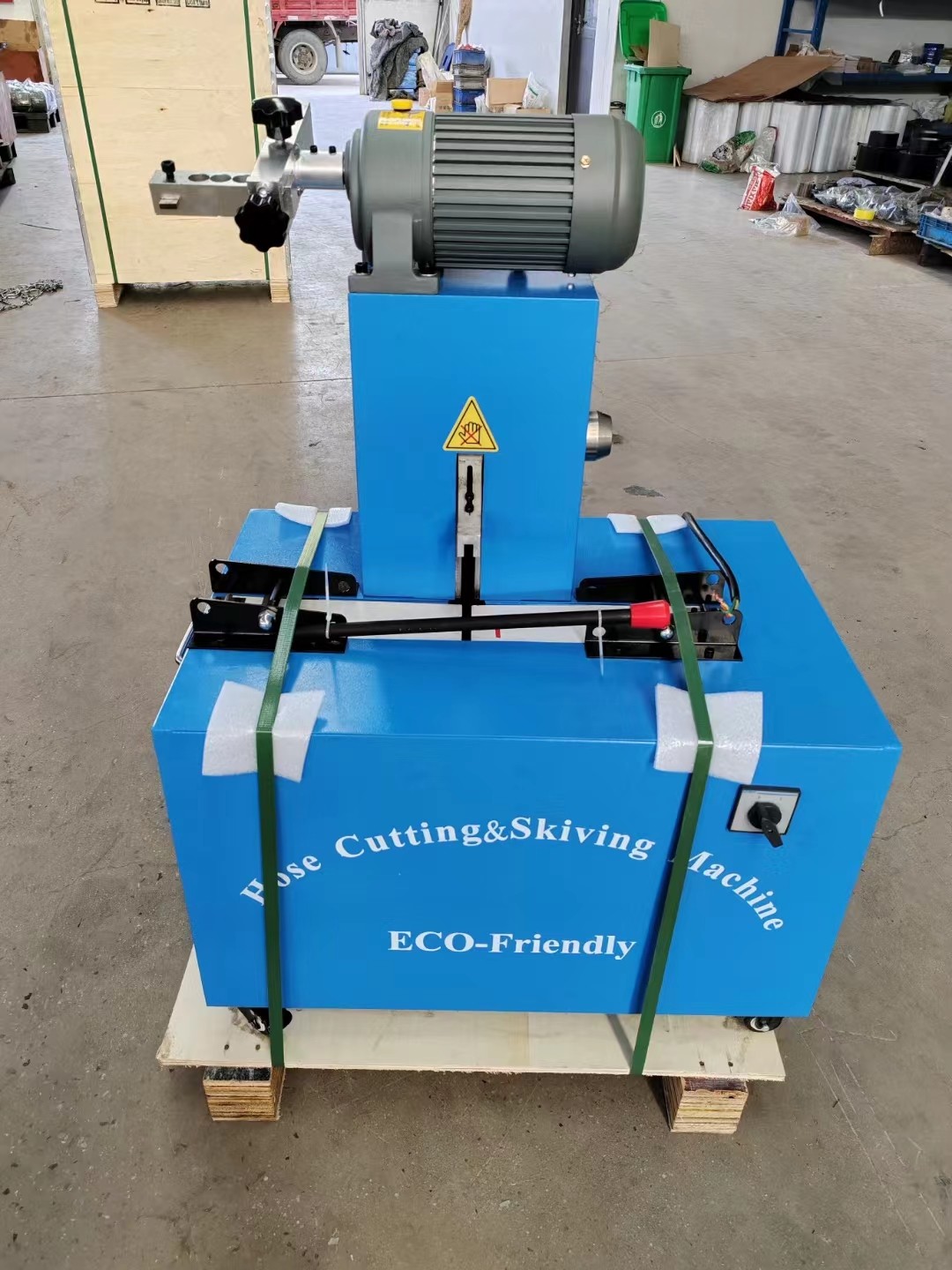 6 - 51mm High Speed 2850 RPM Hydraulic Hose Cutter With Button Control System