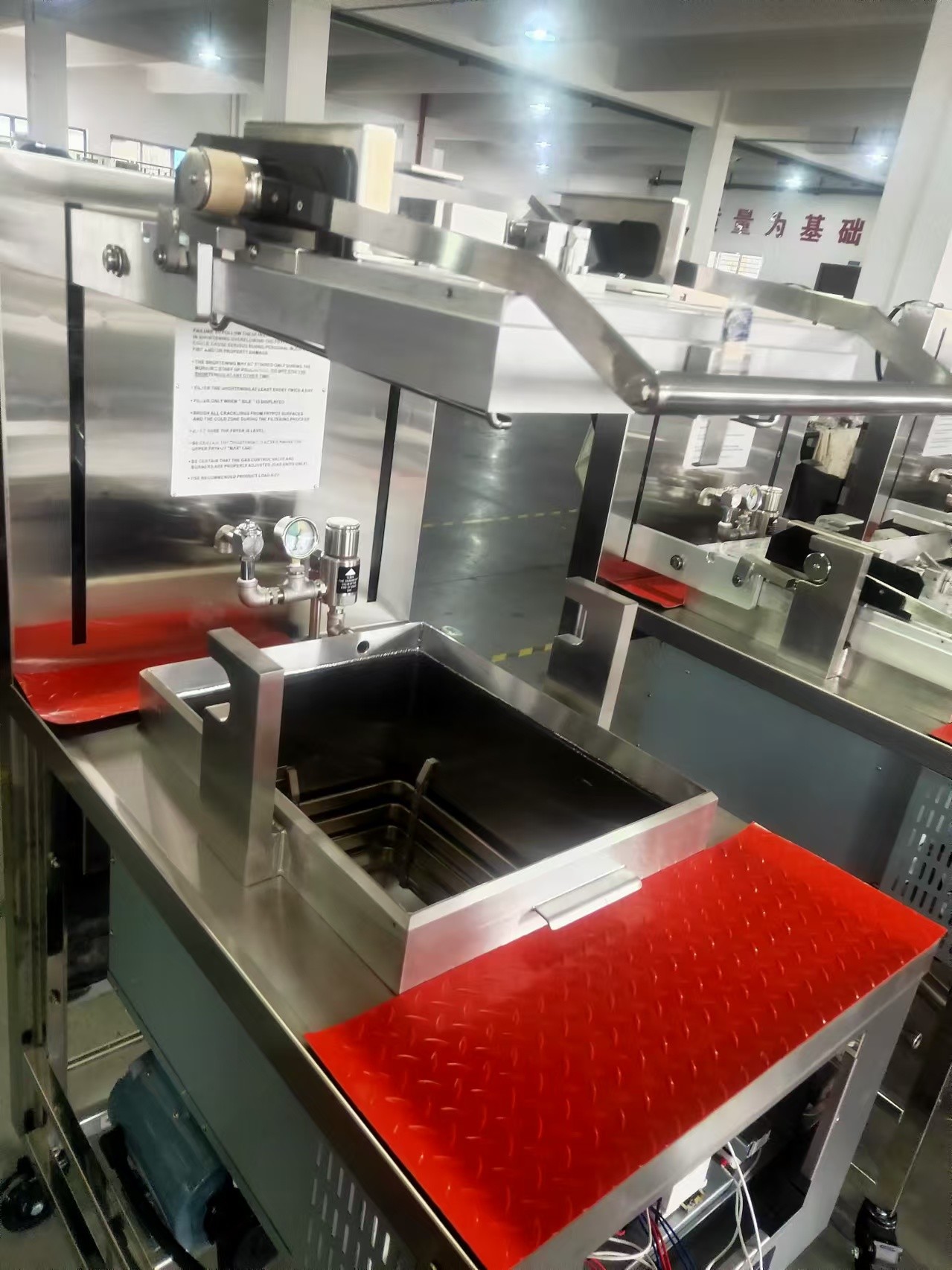 8HD Electric Smart Touch Panel 55L 5 Fry Tray Big Productivity Chicken Pressure Fryer
