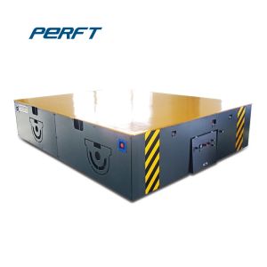 Q235B Electric Trackless Transfer Trolley With Polyurethane Solid Wheels