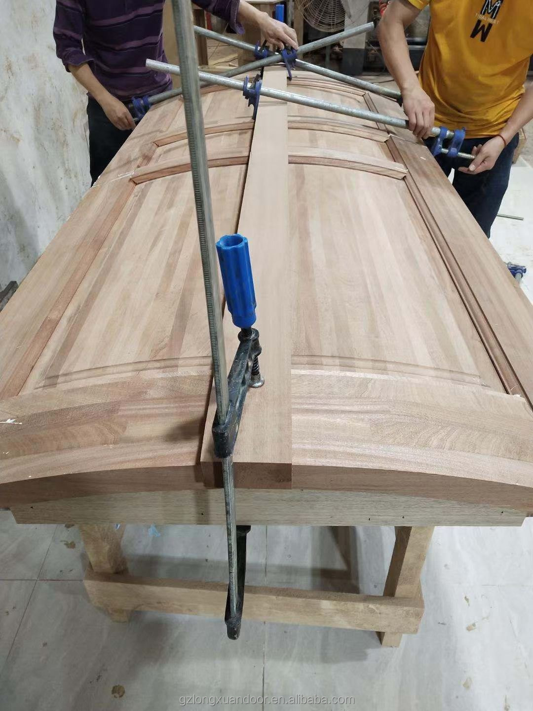 Modern European Style Pine Solid Wood Internal Doors SGS Approved