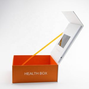 Custom design LCD Video message gift box 10 inch LCD video screen in Box