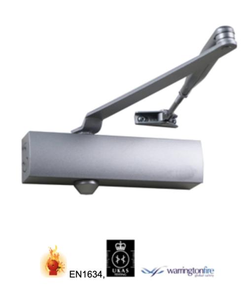EN2-4 Fig 1 Aluminium Concealed Door Closer For Wooden Door Glass Doors