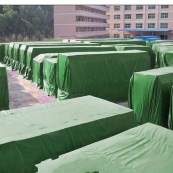 Green Waterproof Tarpaulin Sheet Cover for Multipurpose Furniture and Camping