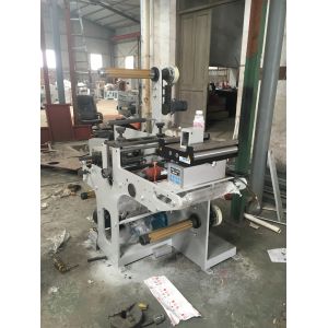 Rotary Knife Die Cutting Machine , Automatic Slitter Rewinder With Turntable