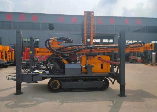 Diesel Engine Customized 350meters Pneumatic Borewell Machine Water Well
