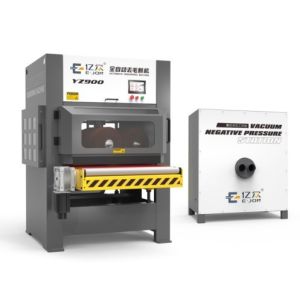 CNC Brush Deburring Edge Rounding Machine For Sheet Metal Parts Polishing