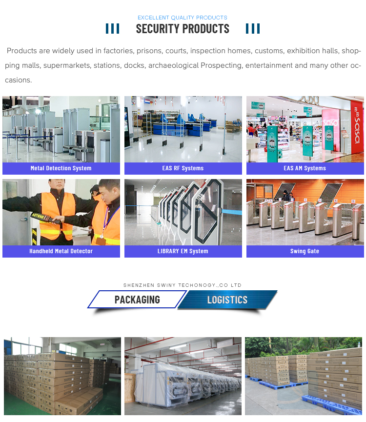 New Designed multi Zone Portable Single panel security Walk through Metal Detector Gate