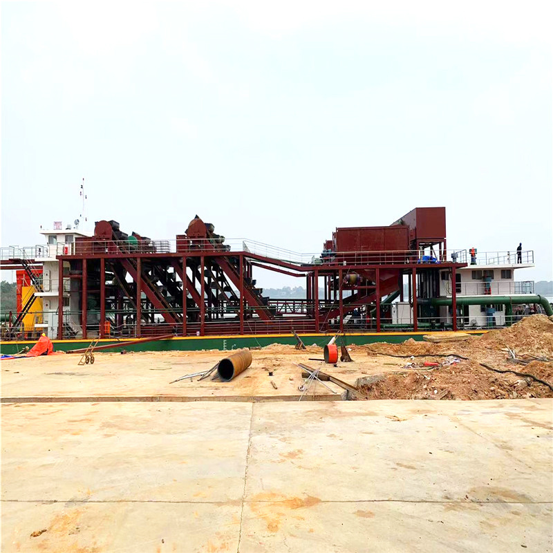 River Sand Pump Cutter Suction Dredging Machine for Sale