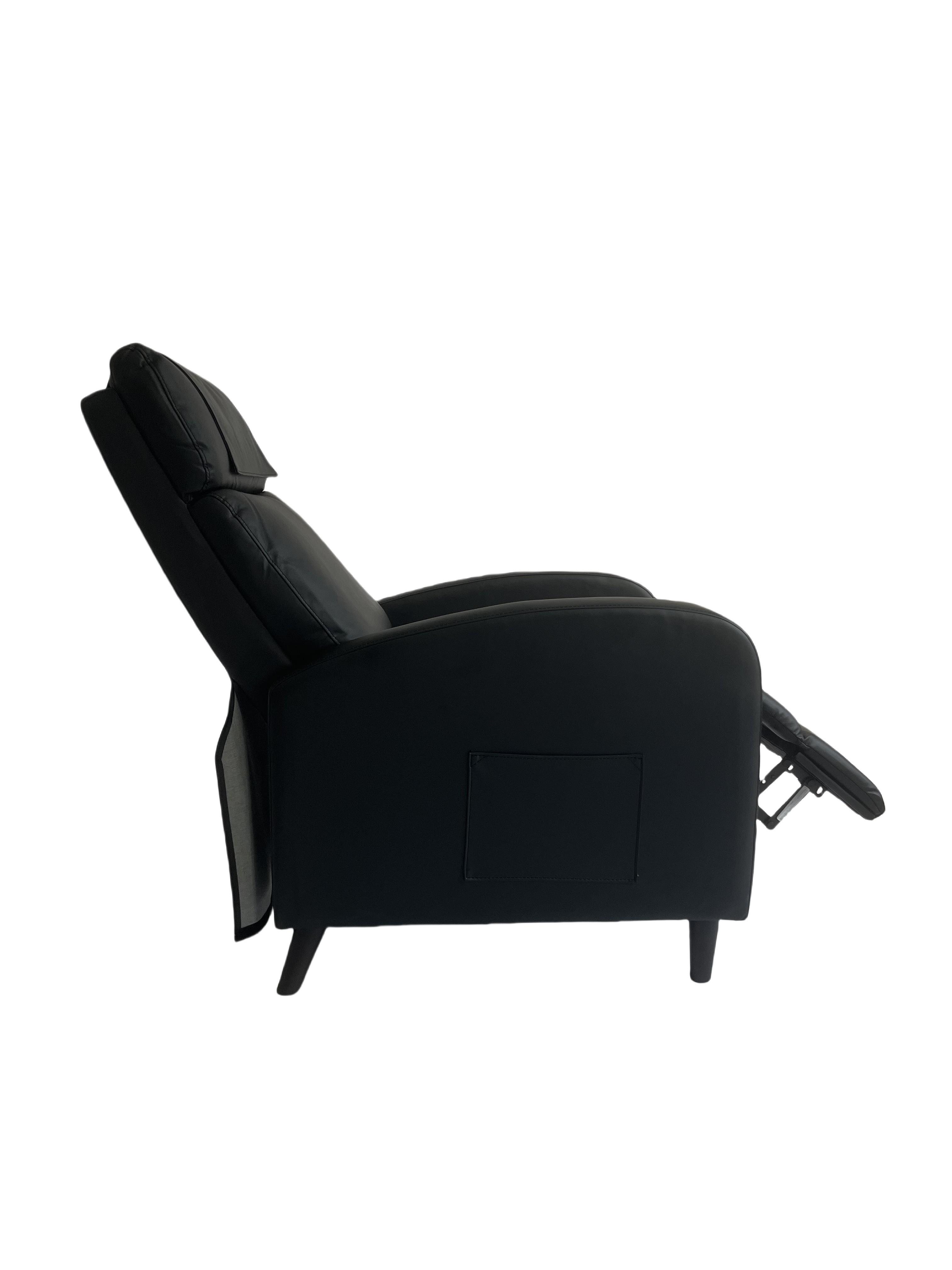 Recliner Chair PU Leather Recliner Sofa Home Theater Seating with Lumbar Support