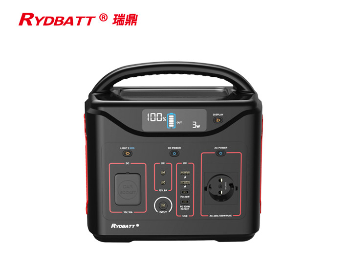 Mppt Support Small Power Storage 600wh Portable Power Station