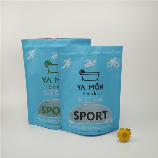 Leak-proof and Resealable Foil Pouch Packaging for Coffee Scrub Packaging Bags