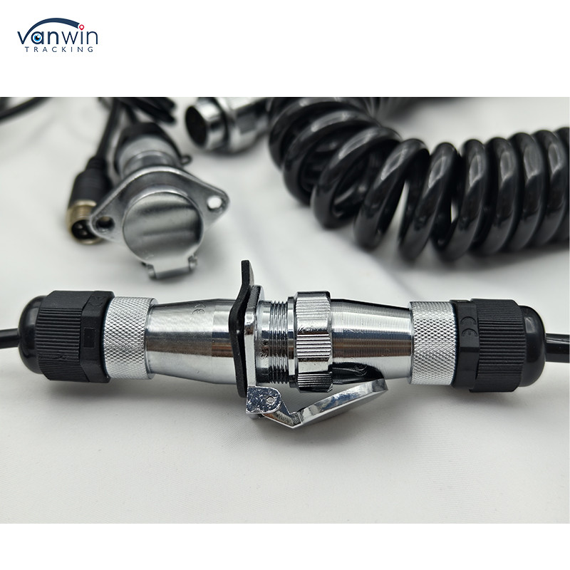 4PIN Sturdy Waterproof Trailer Cable 12V Electronic Wire Camera CABLE For Truck Bus Tractor Rear View Cameras