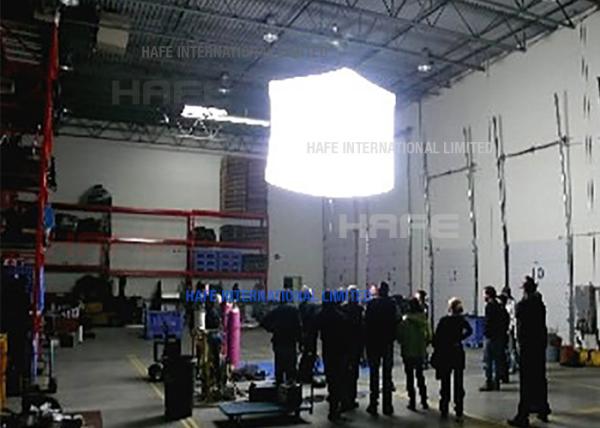Film Industry Illumination HMI Balloon Lights 3 M - 10 M Balloon Tube Artemis