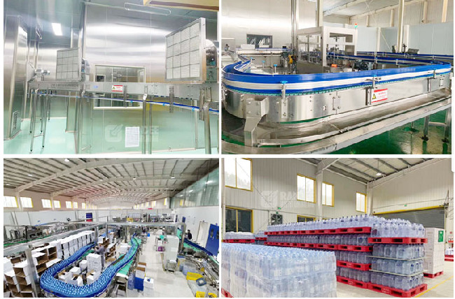 SGS 2400ml 20000bph Automatic Water Filling Machine PLC For Bottles