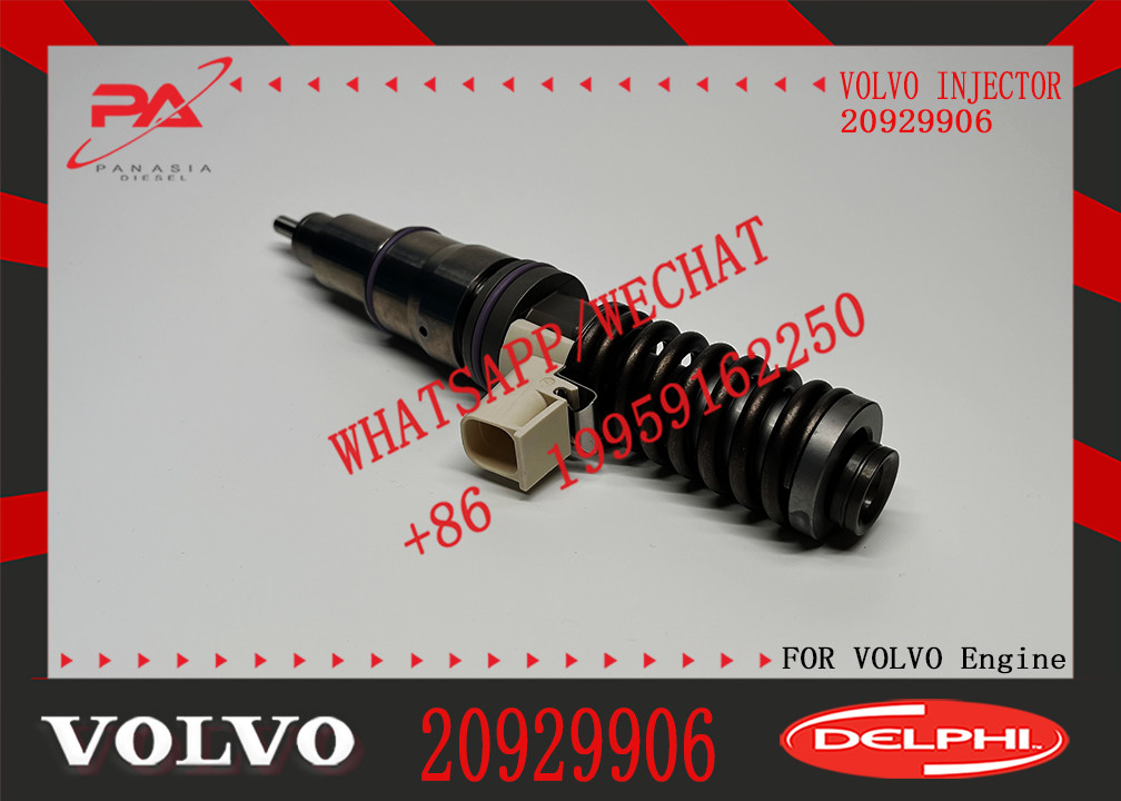 Fuel Injector Nozzle 20929906 BEBE4D14001 VOE20922906 Injector For Volvo CE D16 A40E ,D16 EC700B C Ommon Rail Injector 20929906