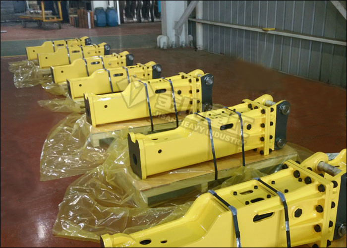 Fine Hydraulic Tools Excavator Concrete Breaker For Mini Sunward SWE40 Excavator
