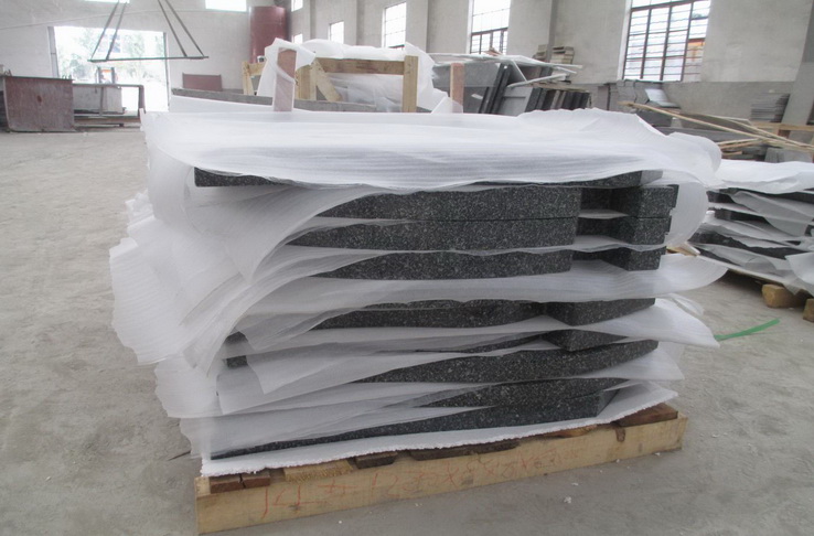 china black granite polished grave headstones for sale