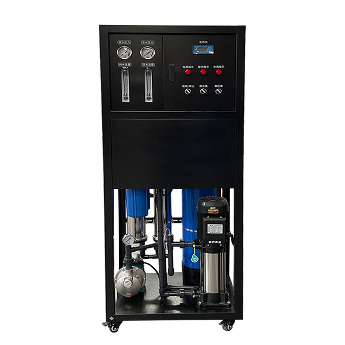 500L Single Pole Reverse Osmosis System For Water Treatment Water Purification Machine Drinking Water Treatment P
