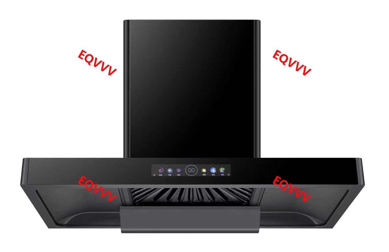 Low Noise Electric Stainless Steel T Shape Chimney Hood with Touch Motion Sensing Switch