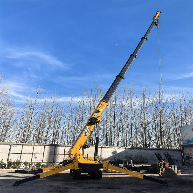 10 Ton Electric and Diesel Power Spider Crane for Versatile Lifting