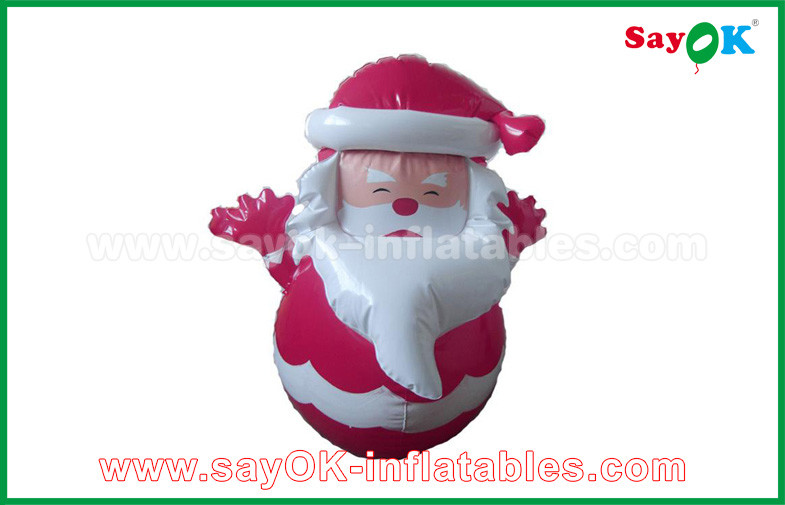 Customzied Various Inflatable Santa Claus Cartoon Characters For Christmas