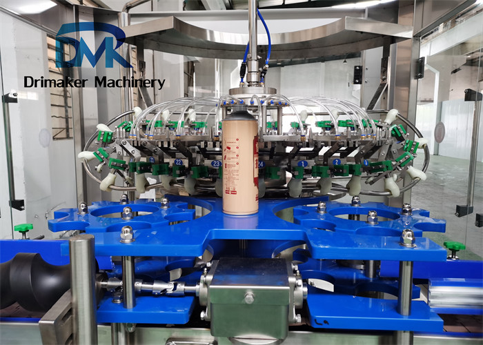 Beer Can Rinsing 2000ML Automatic Can Filling Line 2.2KW